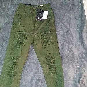 High waist jeans